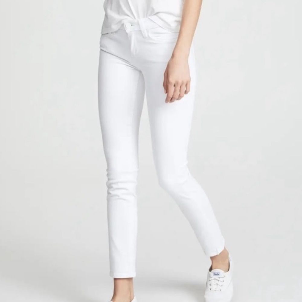 Paige Denim skyline Skinny Jeans White Size 29